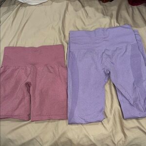 NVGTN Set: 1 Pair of Shorts& 1 Leggings